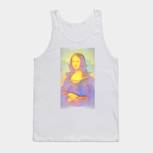 Gioconda - Mona Lisa instagram filters - Watercolors Tank Top